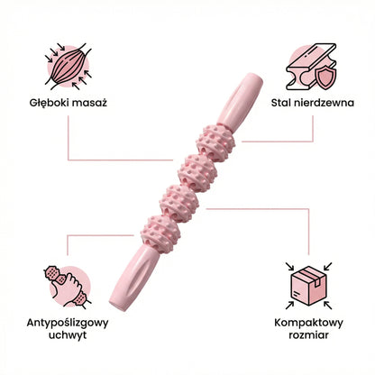 GentleMove Relief™ - Wałek do Głębokiego Masażu Mięśni