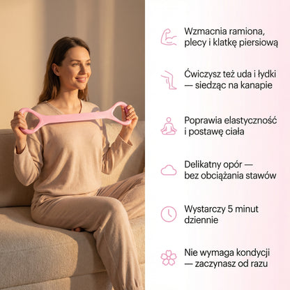 GentleMove Flex™ - Elastyczna Taśma do Pilatesu w Domu