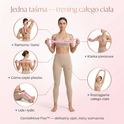 GentleMove Flex™ - Elastyczna Taśma do Pilatesu w Domu