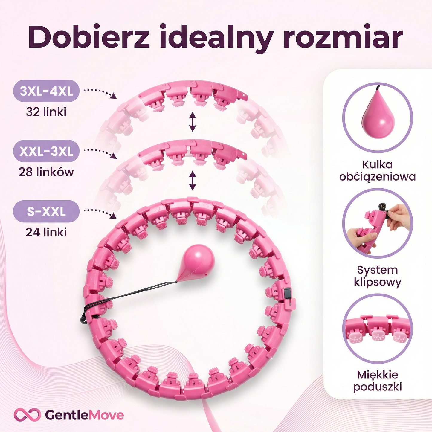 GentleMove Hoop™ - Zacznij kręcić, poczuj różnicę