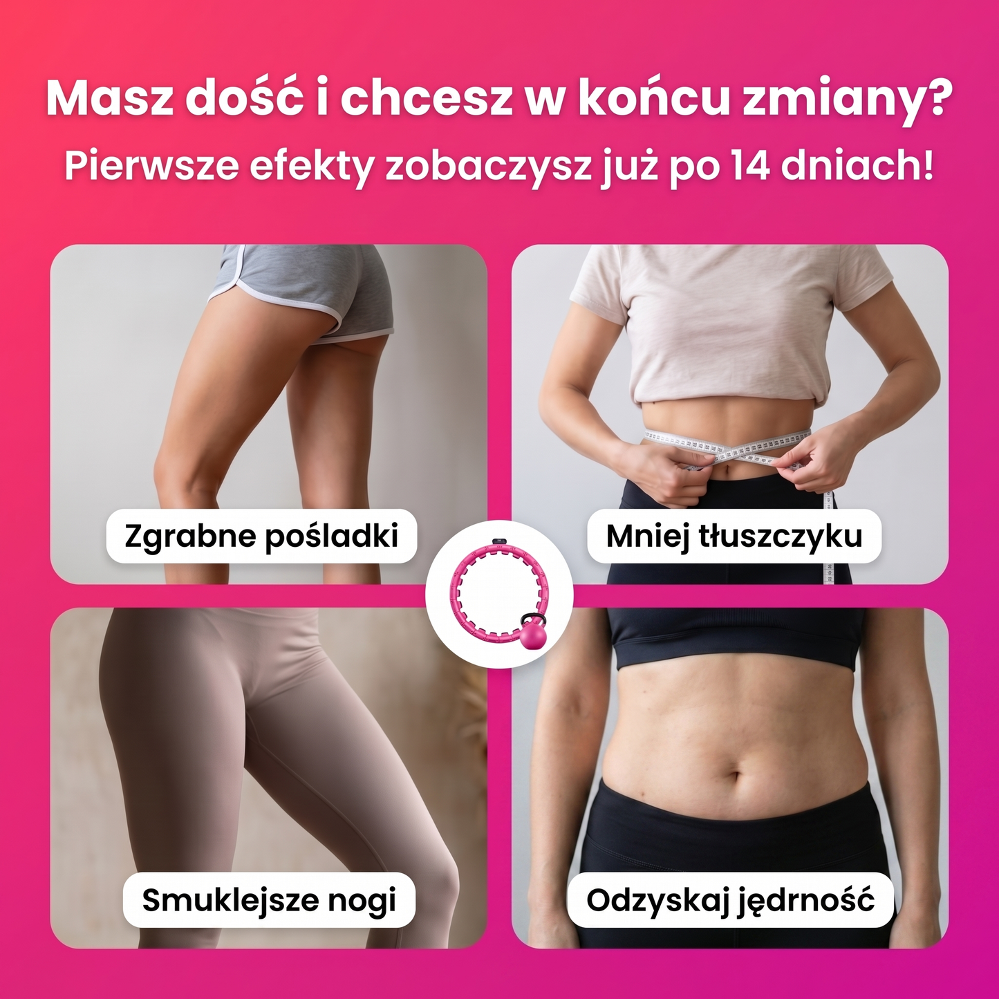 GentleMove Hoop™ - Obręcz do Spalania Kalorii i Modelowania Talii